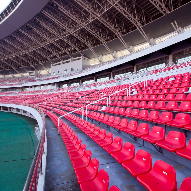 Setzen Sie Stadion stockfoto. Bild von stufe, stadion 21284298