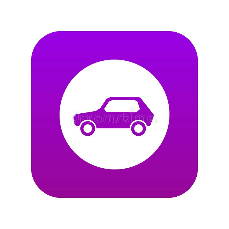 Seulement véhicules à moteur permis le pourpre numérique d'icône de panneau routier illustration stock Seulement véhicules à moteur permis le pourpre numérique d'icône de panneau routier illustration stock