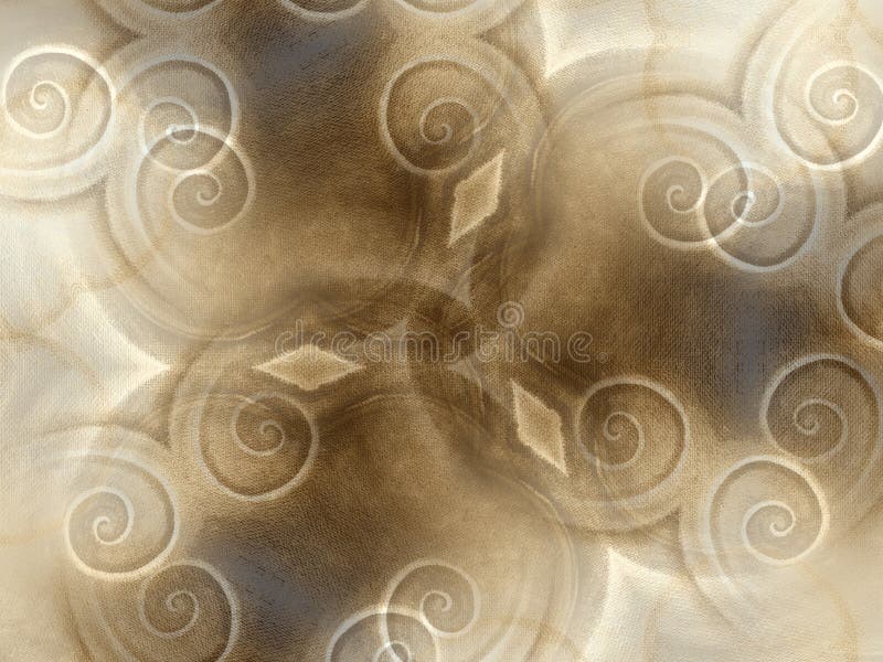 Seules spirales Brown de textures photographie stock libre de droits Seules spirales Brown de textures photographie stock libre de droits