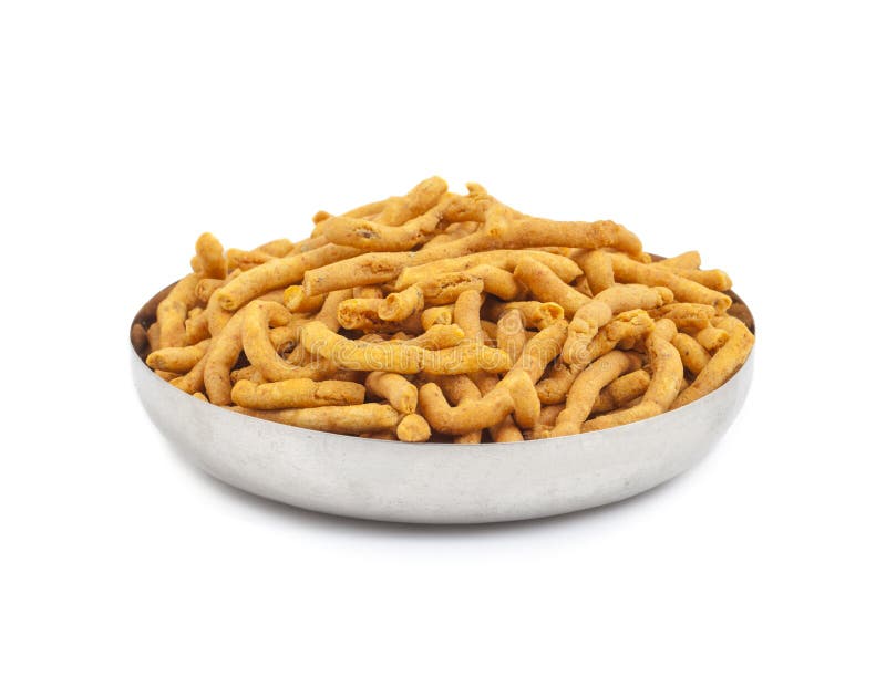 Sev is a Popular Indian Snack Food Stock Photo - Image of isolated