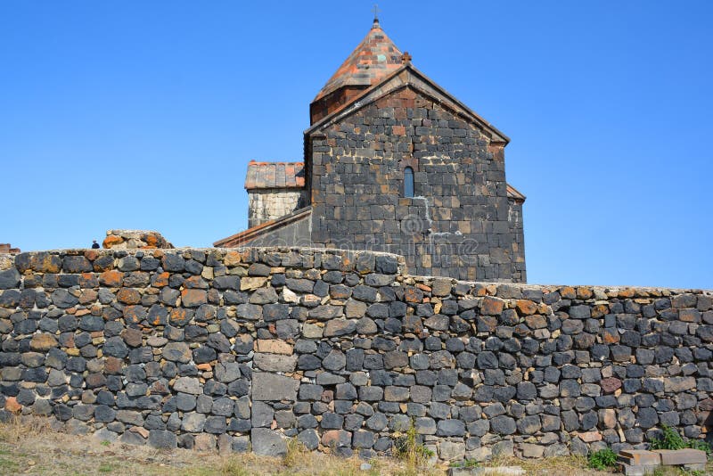Η Sevanavank είναι μοναστικό συγκρότημα στοκ εικόνες