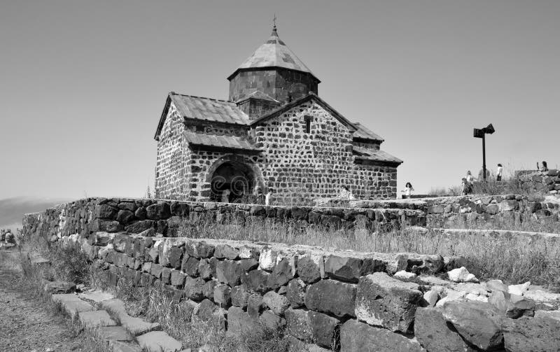 Το Σεβανάβγκ είναι ένα μοναστικό συγκρότημα στοκ εικόνες