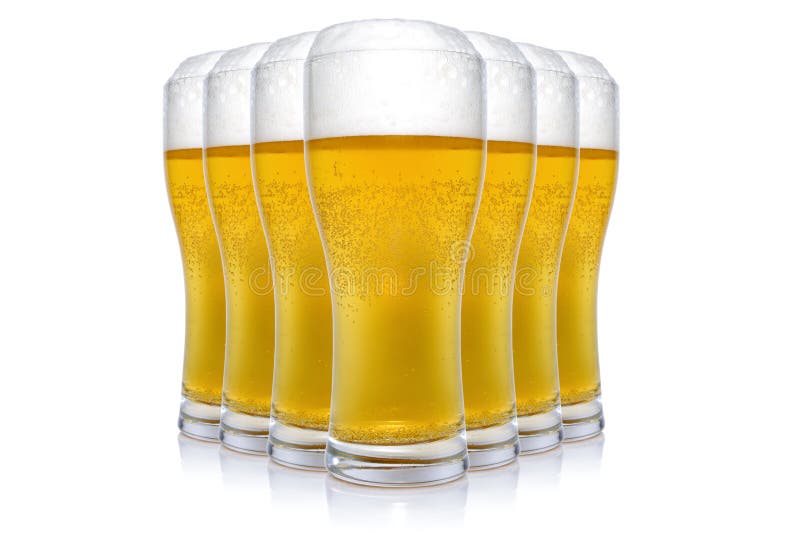 Seven Beer Glasses Stock Photos - Free & Royalty-Free Stock Photos from ...