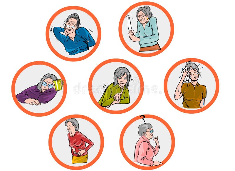 Heat stroke stock vector. Illustration of exhaustion 68406846