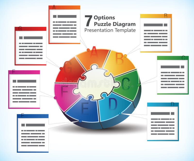 Seven sided presentation template