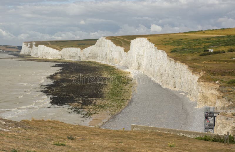 Seven Sisters Cliffs, Sussex, England Stock Image - Image of sussex ...