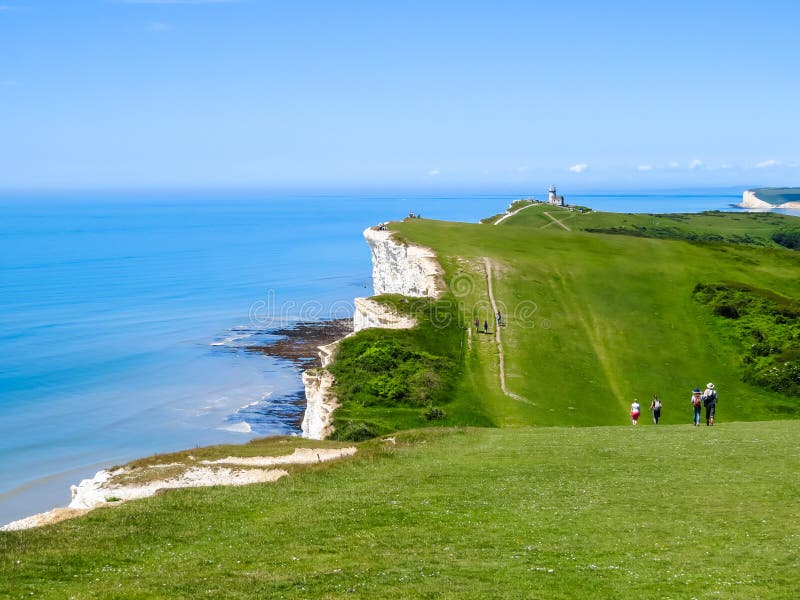  Seven  Sisters  National Park East  Sussex  England  Stock 