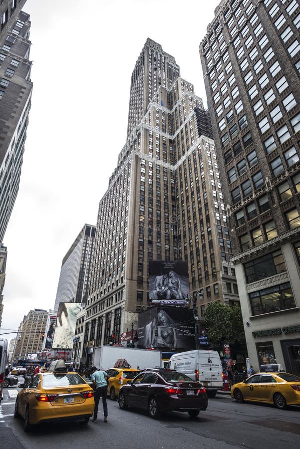 Seventh Avenue in New York City, USA