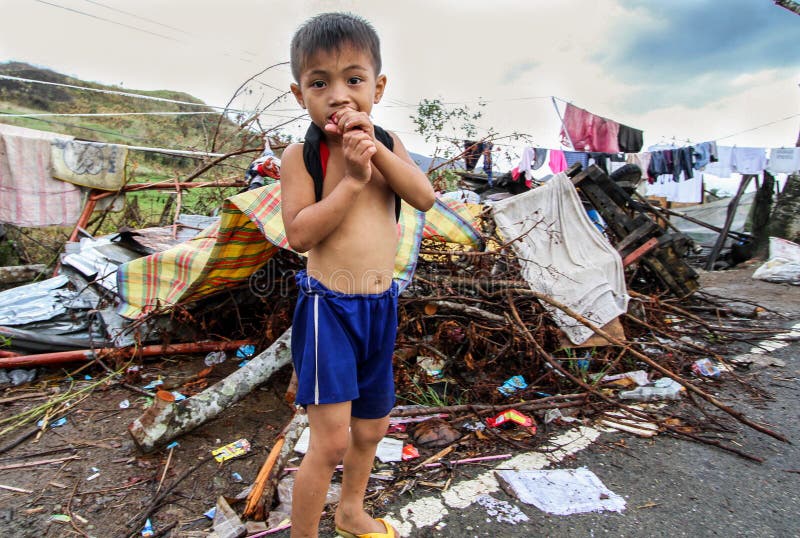 Several thousands left homeless in the aftermath of Typhoon Haiyan