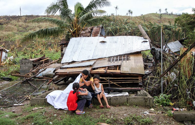 Several thousands left homeless in the aftermath of Typhoon Haiyan