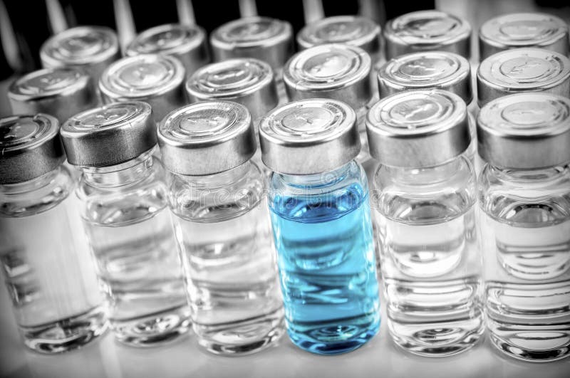 Prescription Medication In Pharmacy Pill Vials Stock Photo Image of