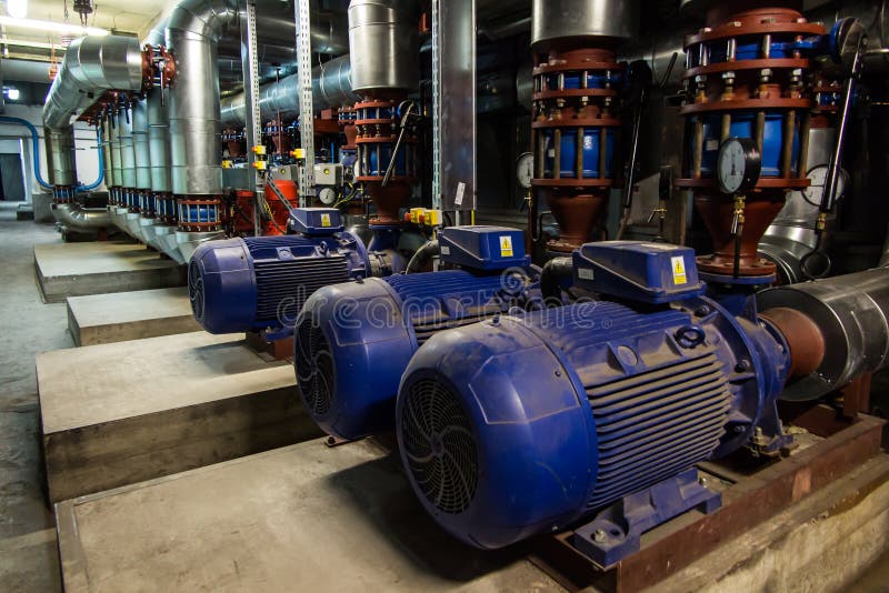 Several Water Pumps with Electric Motors Stock Image Image of distribution, large 79128271