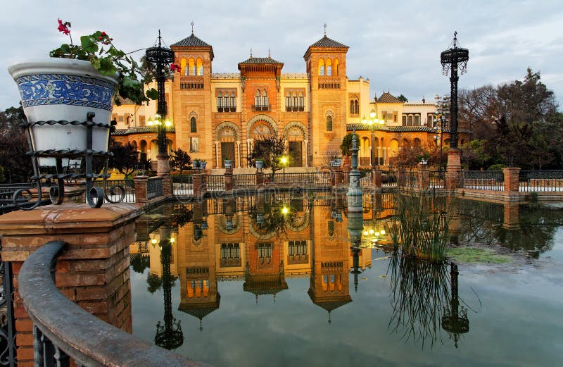 Seville, Museum of Popular Arts royalty free stock photos Seville, Museum of Popular Arts royalty free stock photos