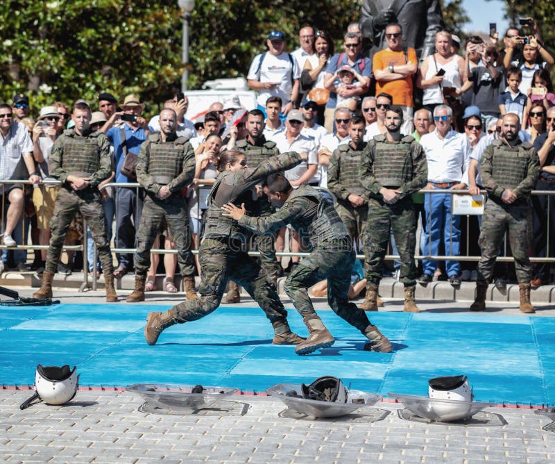 View of Spanish Army Special Operations Force in Service of Control