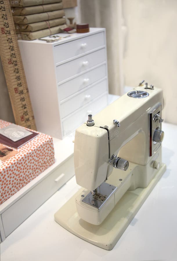 Sew machine stock image. Image of manufacturing, factory 26960203