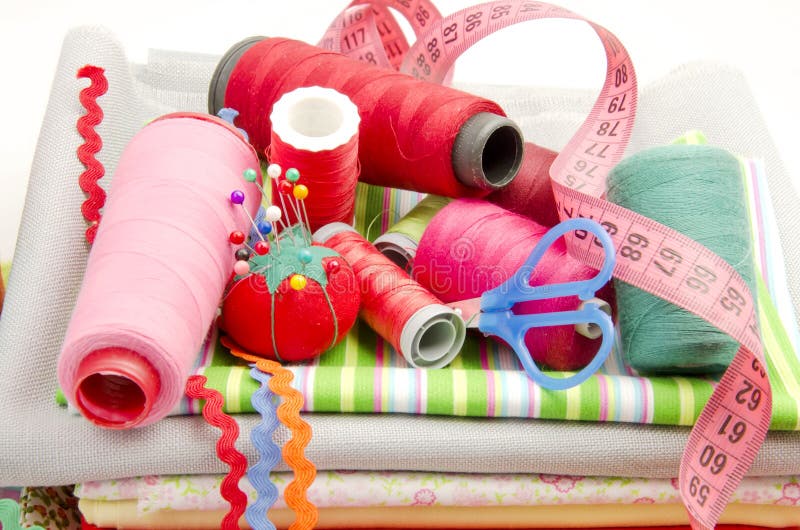 Sewing stock image. Image of measure, tailor, sewing 28174337