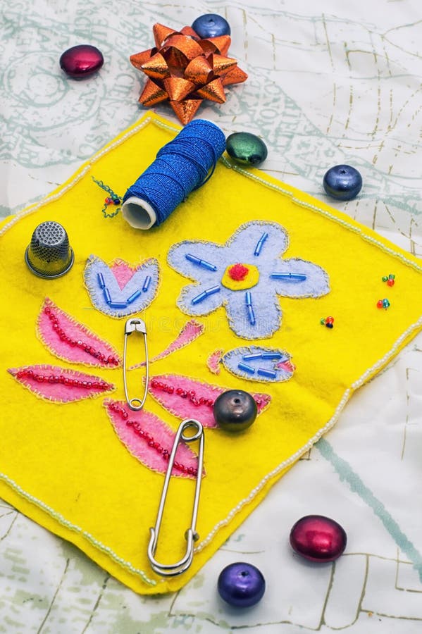 Sewing accessories stock photo. Image of ball, industry 36375870