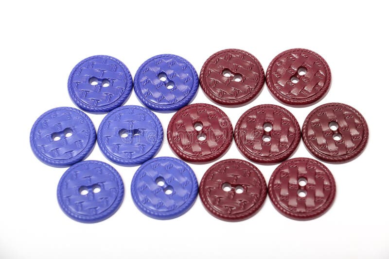Sewing buttons stock image. Image of pile, color, pink 48546945