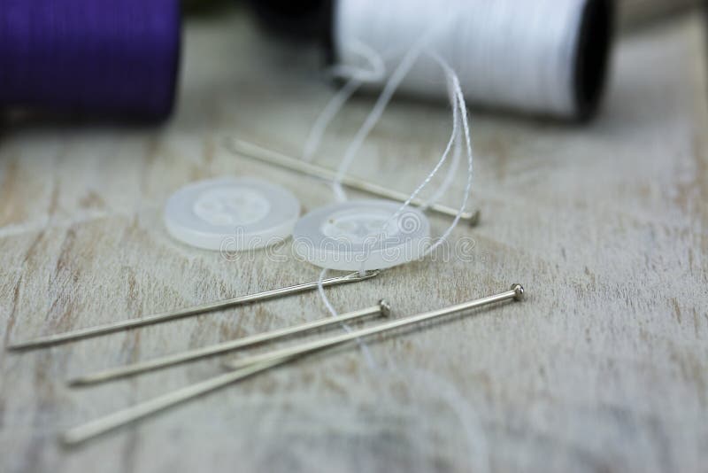Sewing Pins stock image. Image of pins, fitting, detail - 1308805