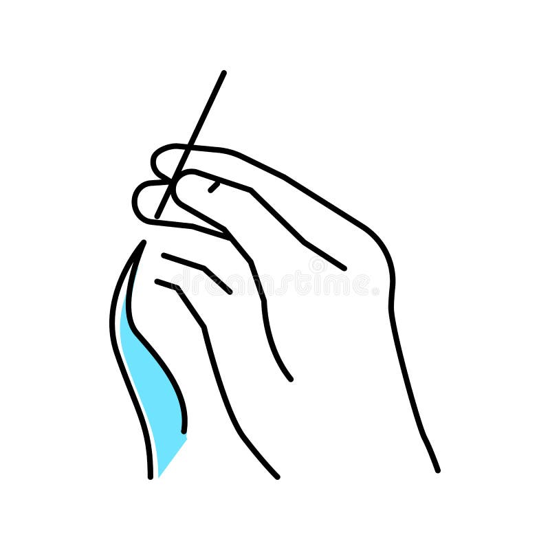 Types Of Hand Sewing Needles Stock Illustration - Download Image