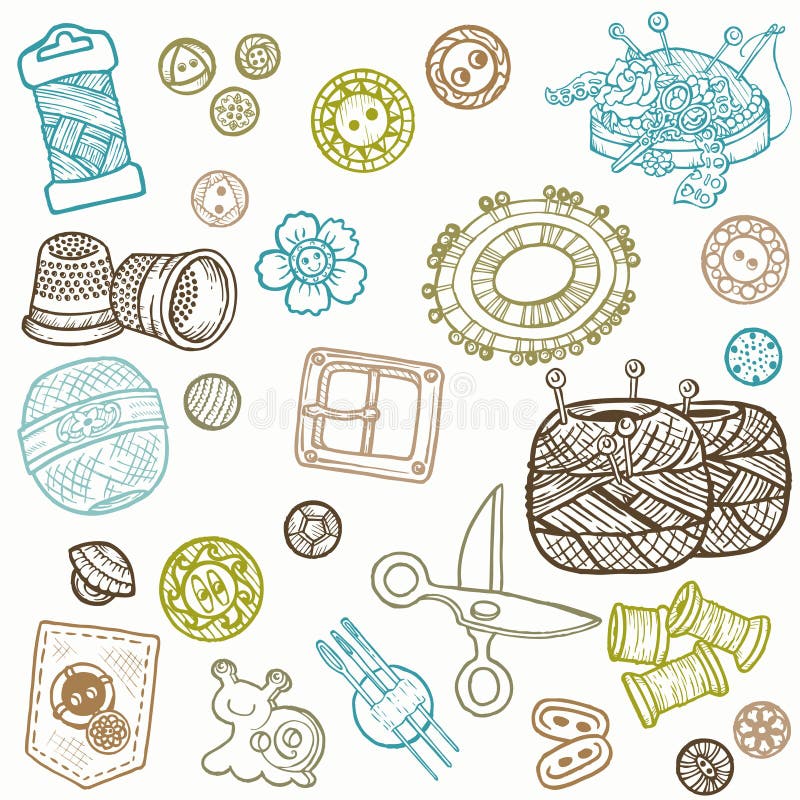 Sewing Kit Stock Illustrations 4,031 Sewing Kit Stock Illustrations