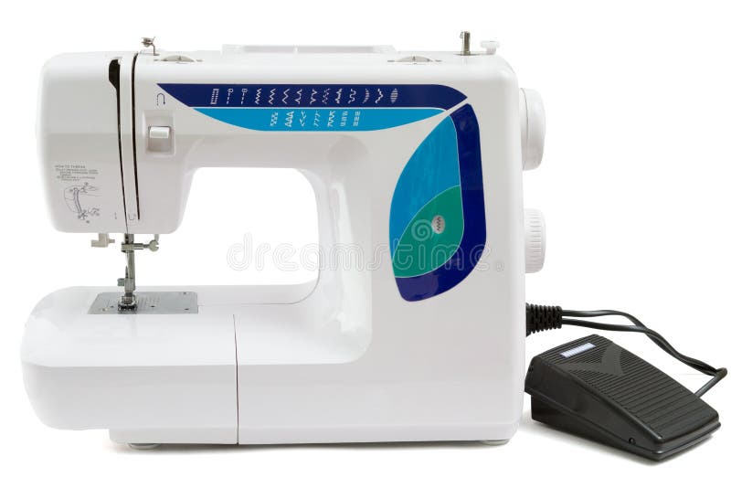 Sewing Machine stock image. Image of thread, working 29550309