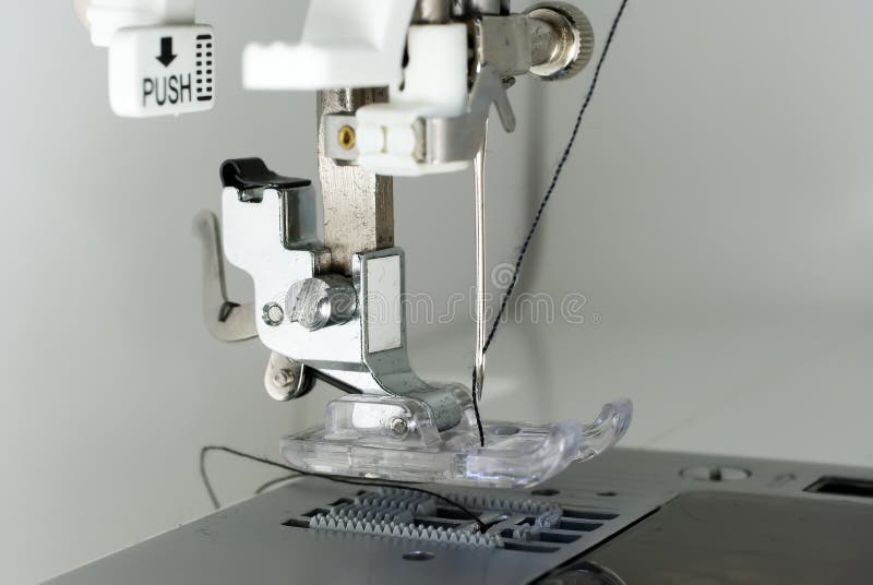Sewing machine stock image. Image of clothing, needles, sewing 72441