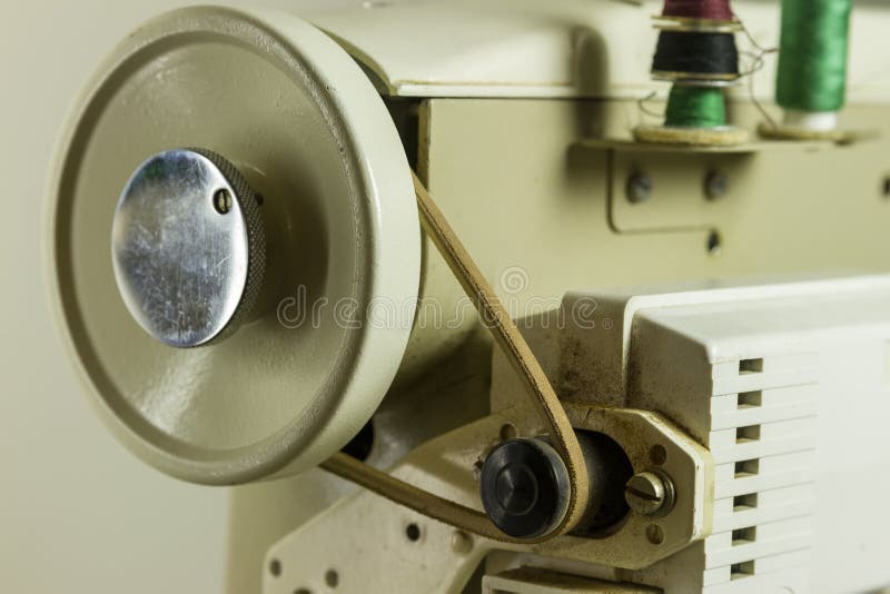 Sewing machine stock image. Image of spin, metal, dust 47126307