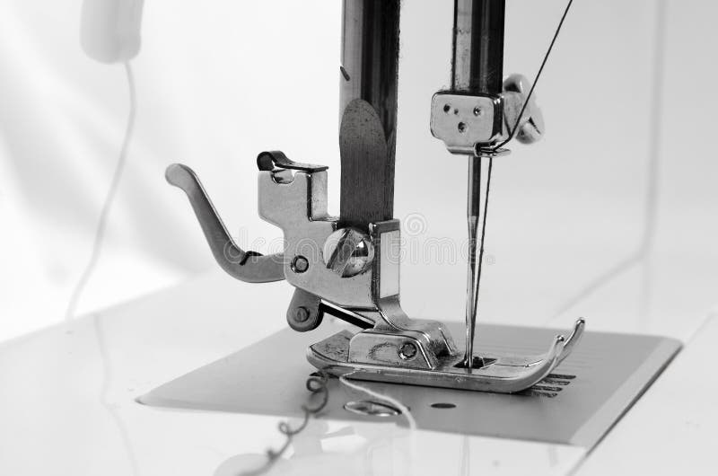 Sewing machine stock image. Image of style, sewing, industry 26993185