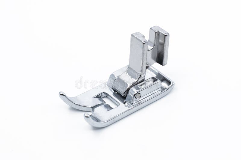 Sewing machine foot stock photo. Image of fashion, isolated 215363040