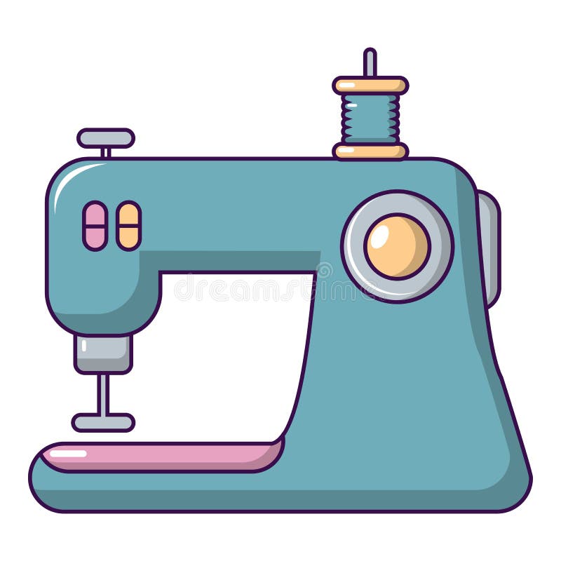 Sewing Machine Icon, Cartoon Style Stock Vector - Illustration of sign, stainless: 120415258 Sewing Machine Icon, Cartoon Style Stock Vector - Illustration of sign, stainless: 120415258