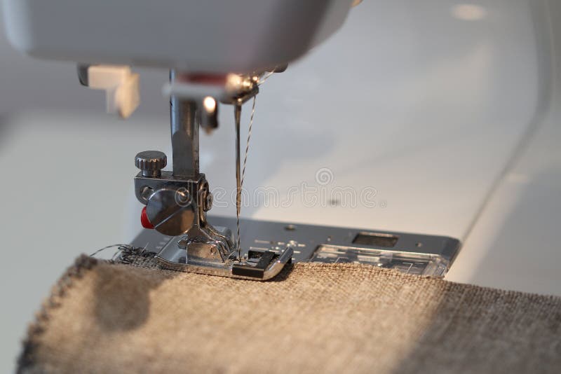 Sewing machine mechanism. stock image. Image of machine 210022375