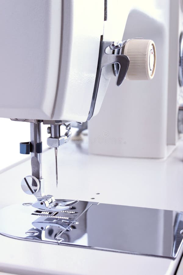 Mechanism of Sewing Machine Stock Image Image of fashioned
