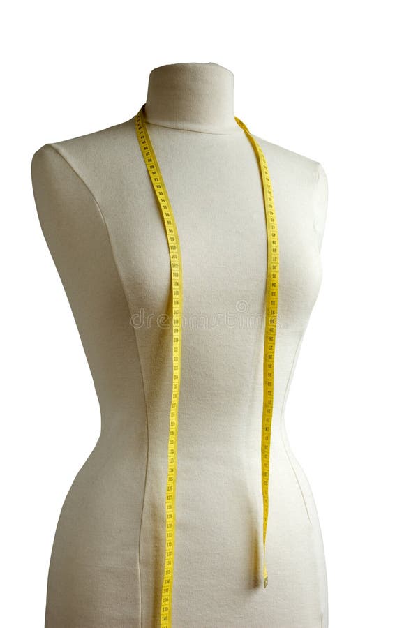Sewing mannequin stock image. Image of dummy, dress, yellow 4838473