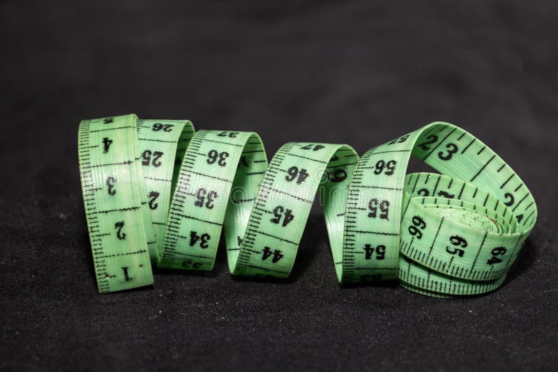 Sewing Measuring Tape with Divisions in Centimeters and Millimeters