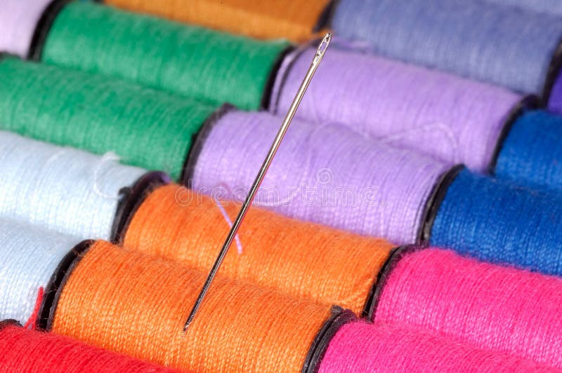 Needle and Thread stock photo. Image of alter, stitch, needle 44464