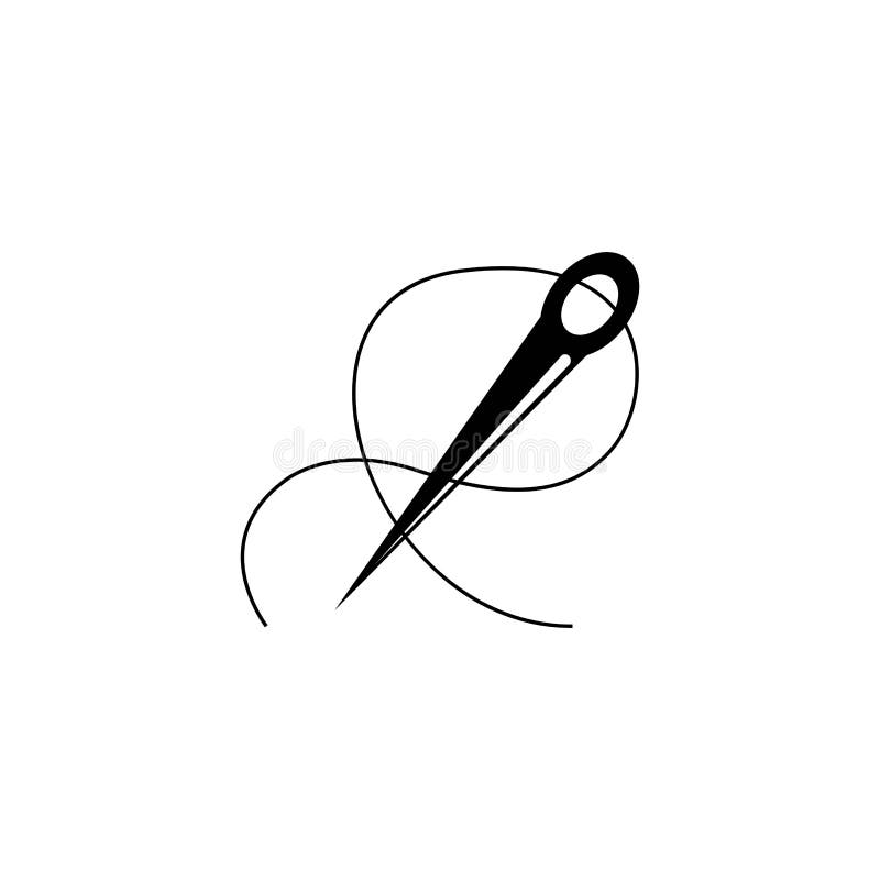 Sewing Needle Logo Stock Illustrations – 9,996 Sewing Needle Logo Stock ...