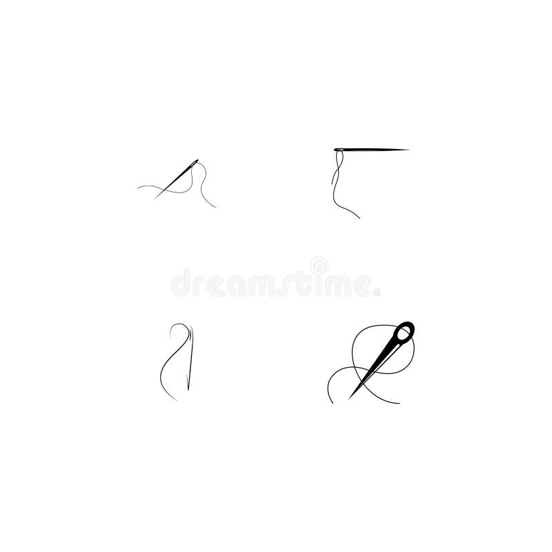 Sewing Needle Logo Stock Illustrations – 9,996 Sewing Needle Logo Stock ...