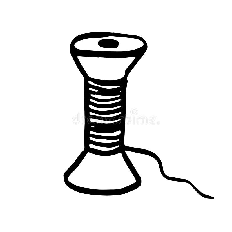 Cotton Reel Icon Silhouette Stock Illustrations 1,091 Cotton Reel