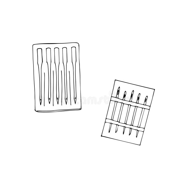 Sewing Needles Set in a Pack. Tailoring. Pack of Needles for Sewing