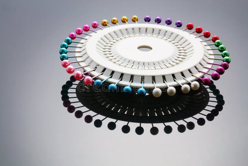 Sewing Pins stock photo. Image of colors, colours, holder 16172492