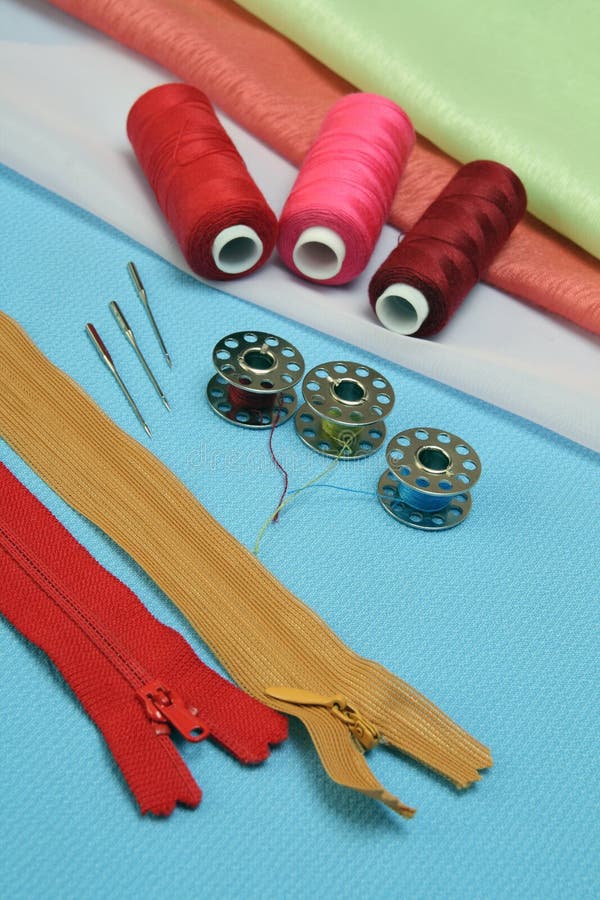 Sewing Supplies and Accessories Stock Photo Image of accessories