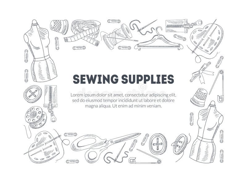 sewing border clip art