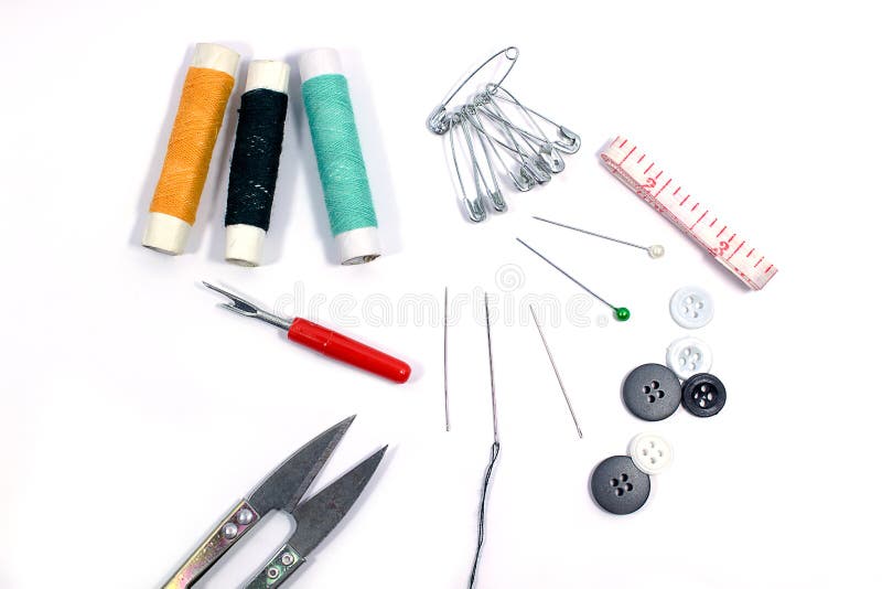 Sewing Tools stock photo. Image of embroidery, accessories 98867050