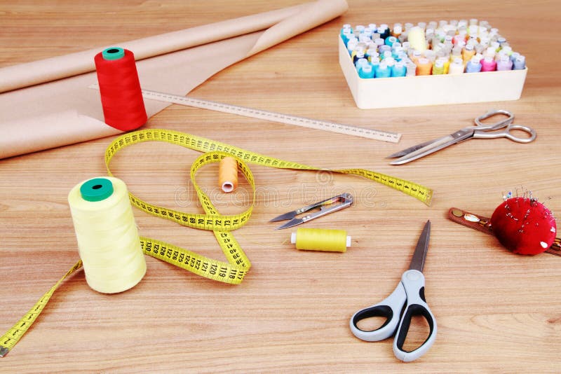 Sewing Tools. Sewing Supplies Stock Image Image of craft, sewing 175832501