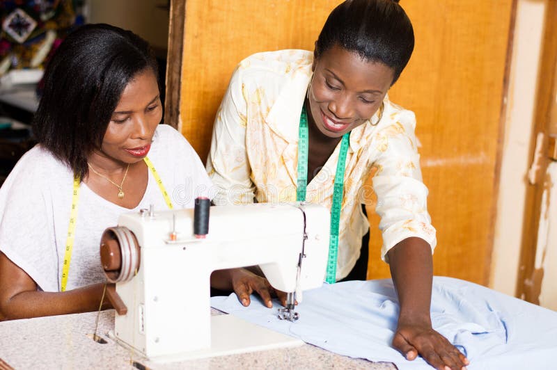 Sewing Training in the Studio Stock Photo Image of office, studio
