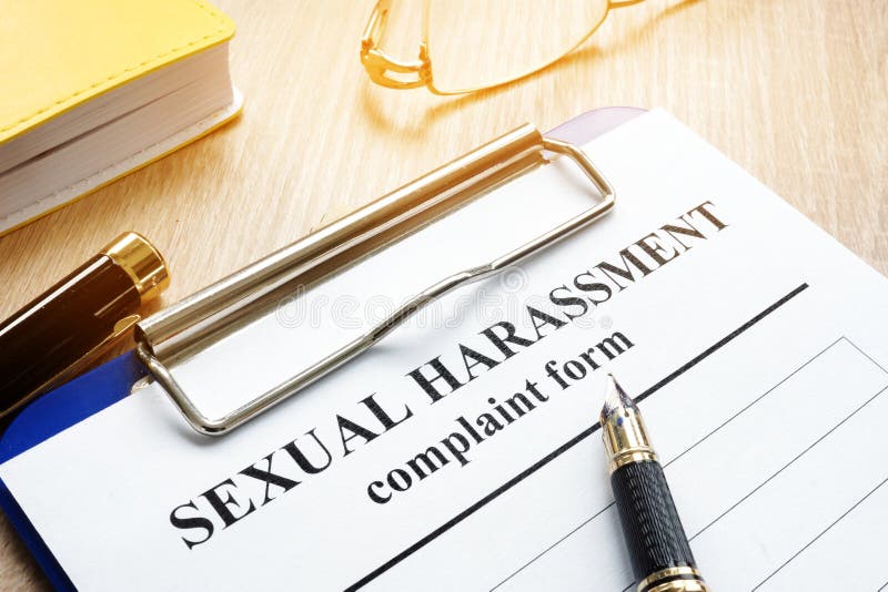 Sexuelle Belästigungs-Beanstandungs-Form