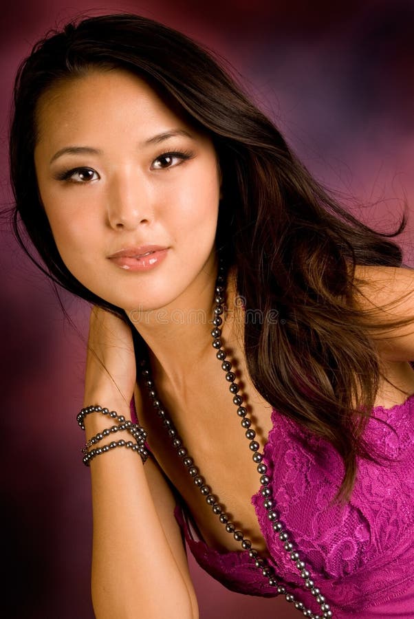 Asian brunette