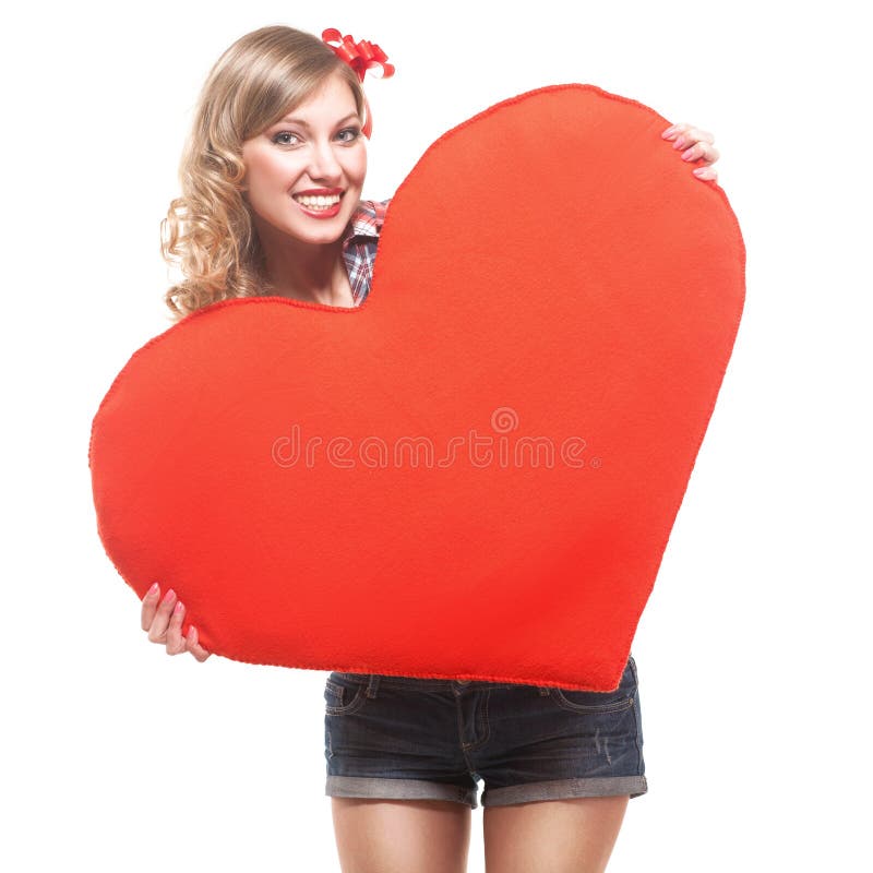 blond pin up girl stock photo blond pin up girl stock photo