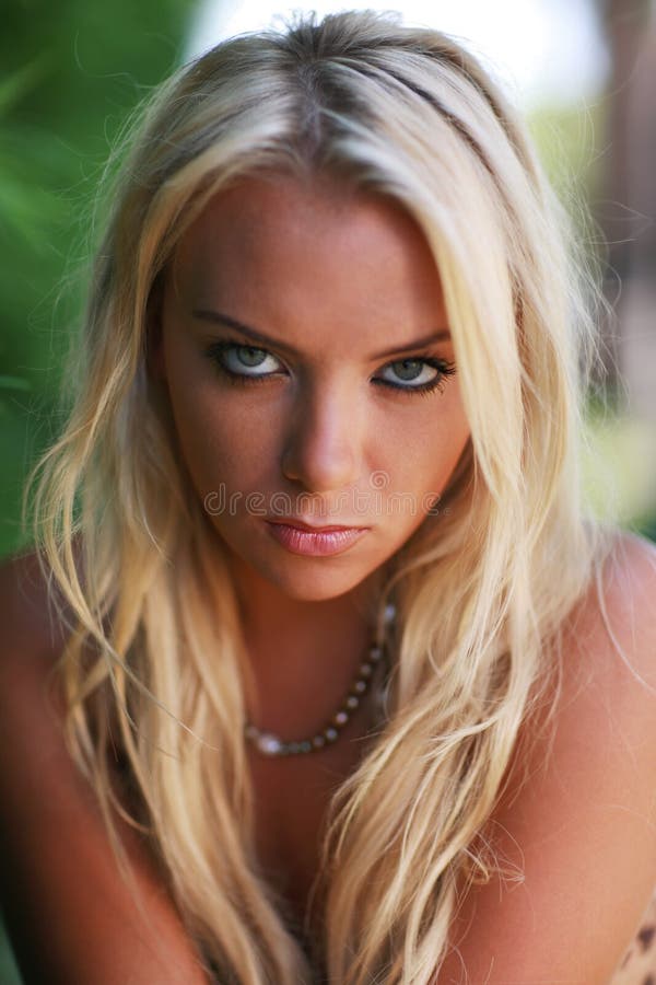 Blondie stock image. Image of look, caucasian, makeup - 4574475